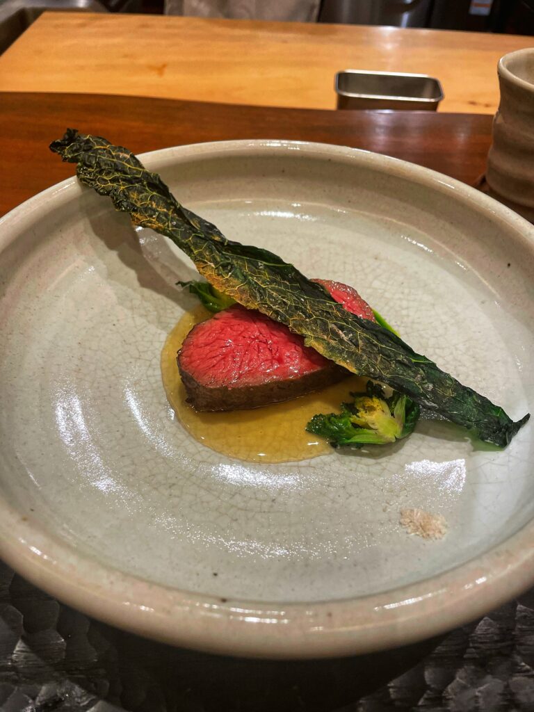 熟成肉の薪火焼き