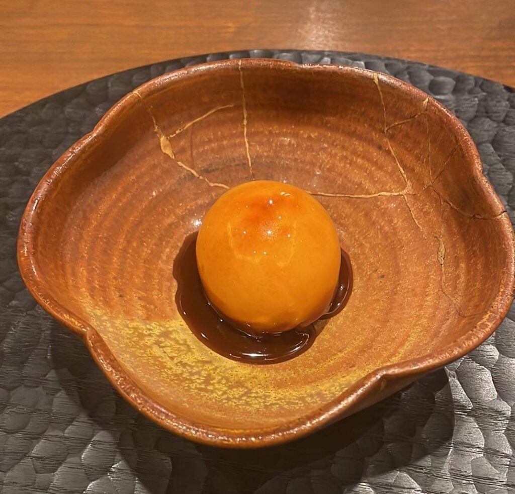 季節のフルーツを使ったアイスクリーム