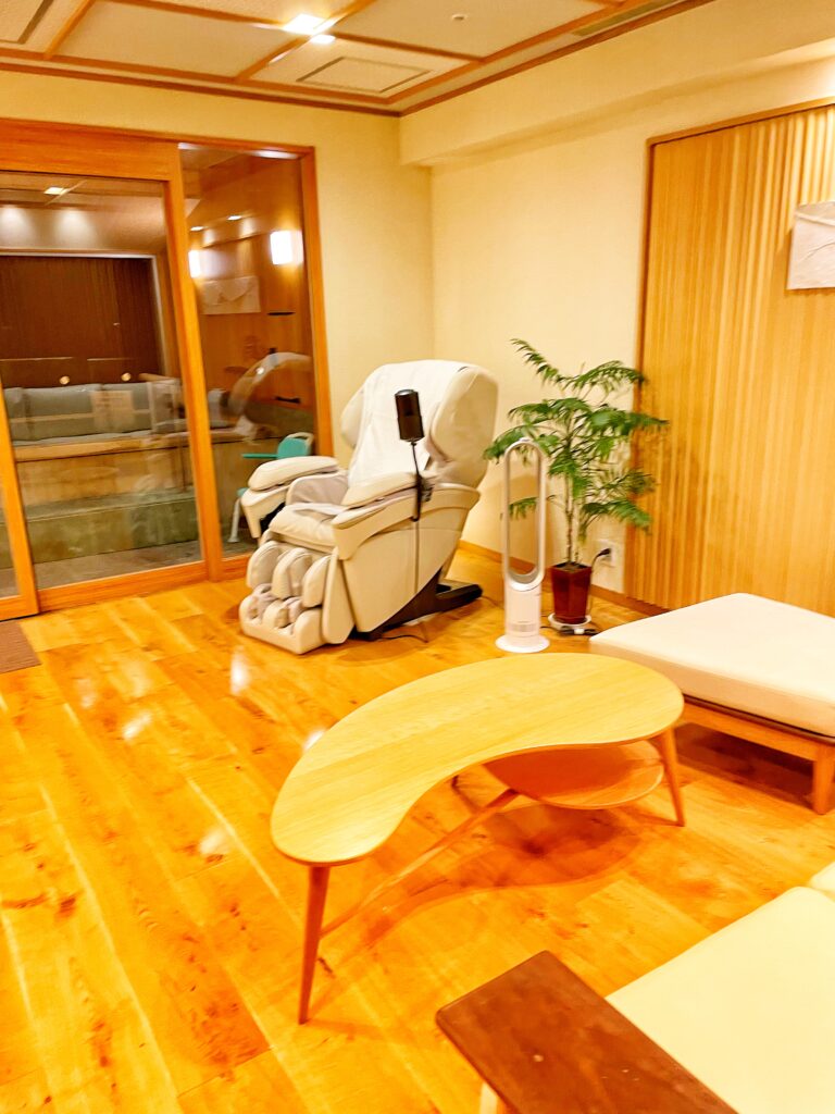 貸切風呂　大楠　マッサージチェア